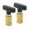 2pcs Lift Support Clamp Hood Strut Clamp and Spark Plug