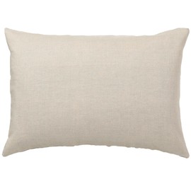 MUJI 84744488 Linen Pillow Cover for 16.9 x 24.8 inches (43 x 63 cm)