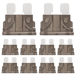 ALLECIN 2A Standard Car Fuses 2 Amp Automotive ATC ATO Blade Fuse 2AMP Auto Fusibles for RV Truck SUV Camper (Pack of 50Pcs)