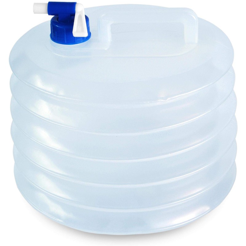 normani Foldable Water Canister with Tap in Various Sizes Colour