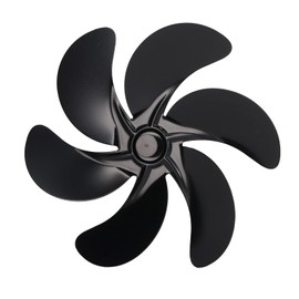 Aluminum Alloy Stove Fan Fireplace Fan Blade Replacement Stove Fan Blade Circulating Warm Air Fan Replacement Parts (6 Blades)