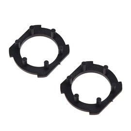 SOCAL-LED 2x H7 LED Adapter Headlight Bulb Holder Retainer Clip fits for Maz-da 3/5/6