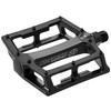 Reverse Super Shape 3D Flat Bicycle Pedal Black