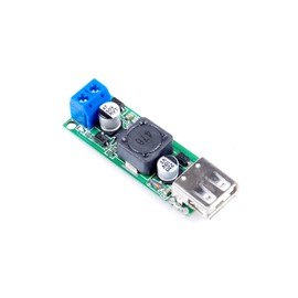 LIVISN 5V 3A USB Power Supply Module DC12V 24V 6-35V Buck to 5V Adaptive Current Dual USB Output Charger Regulators(1 USB(B))
