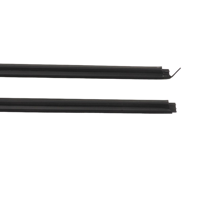2Pcs Car Weatherstrip Window Seal 80821 01G00 Black Reliable Rugged