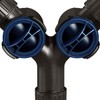 Aquascape 2-Way Flow Control Y Valve with Multi-Hose Adapter Fittings