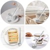 Benaton 4 Pieces Stainless Steel Teaspoons Cat Paw Coffee Spoons