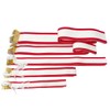 Gold Shachi Red and White Pennant, Length 60 cm, Set