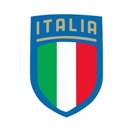 TENNER.LONDON Set of 5 Italy Flag Crest Iron on Screen Print Fabric Applique Machine Washable Transfer Italian Flag