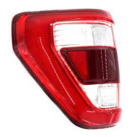 LED Tail Light with Blind Spot Left Driver Side Taillight Rear Brake Lamp Signal Assembly ML3Z-13405-D Replacement for 2021 2022 2023 Ford F150