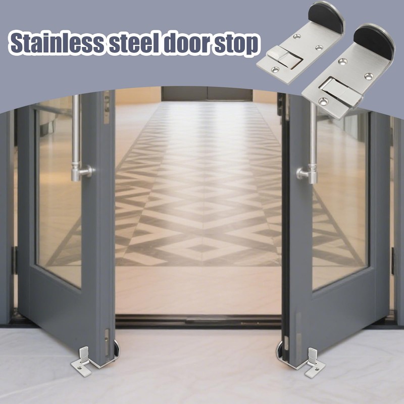 Floor Door Stopper | Silent Door Stops for Floor -