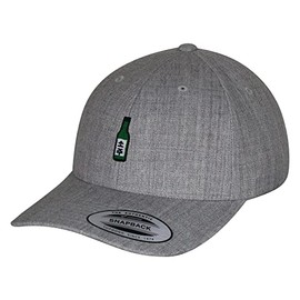 JPAK Soju Curved Bill Snapback Outdoor Cap Korean Korea, Spirit Heather Grey