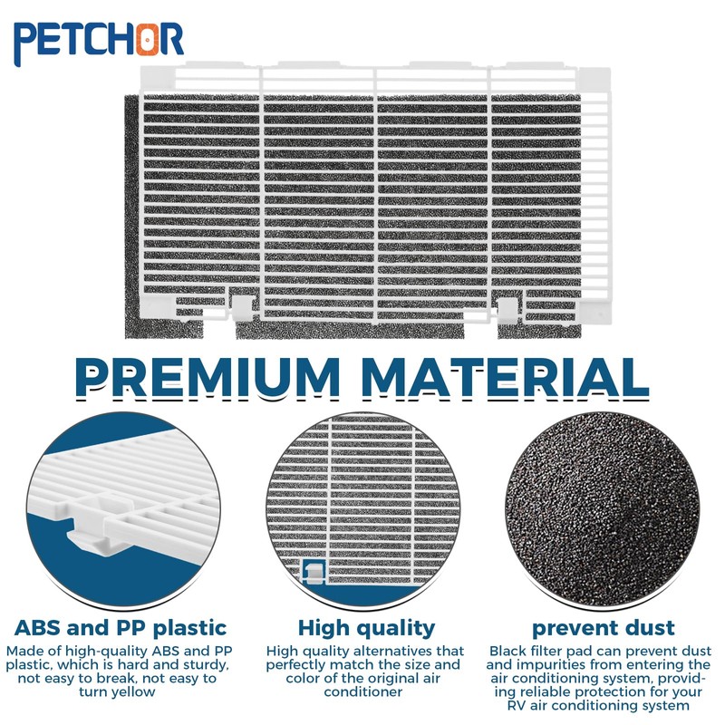 RV A/C Ducted Air Grille Replacement with Filters Duo-Therm A/C