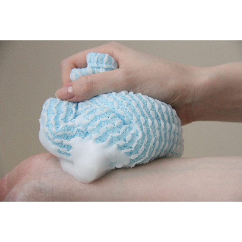 AISEN Soft Foam Soft Washable Cream Towel, Made in Japan,