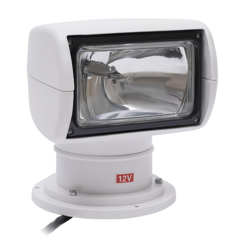 JAYGOVAN Remote LED Searchlight Marine LED Spot Light for Boat