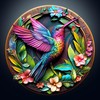 KaayeeWood Holzpuzzle Erwachsene,300 Teile Bunter Kolibri Holz Puzzle