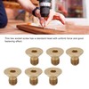50Pcs Flat Hex Socket Screw M3 Pure Copper Countersunk Head