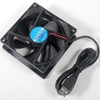 DC 5V USB 冷却ファン 9225 92x92x25mm大風量 静音 パソコンケース・電子機器・サーバー用 交換用冷却ファン 2