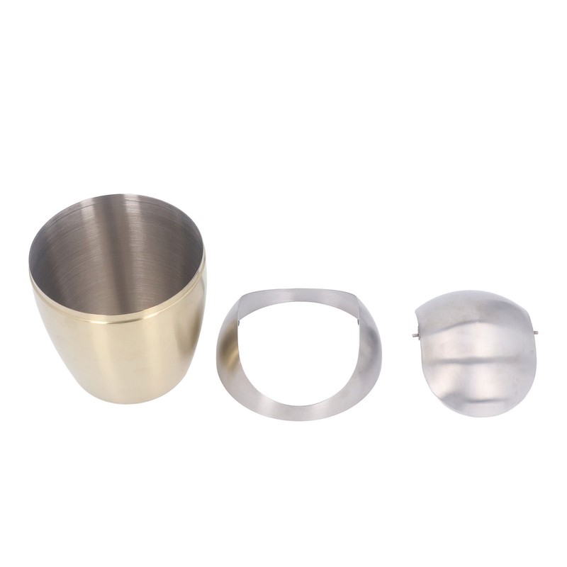 Desktop Small Trash Can Multipurpose 304 Stainless Steel Mini Trash
