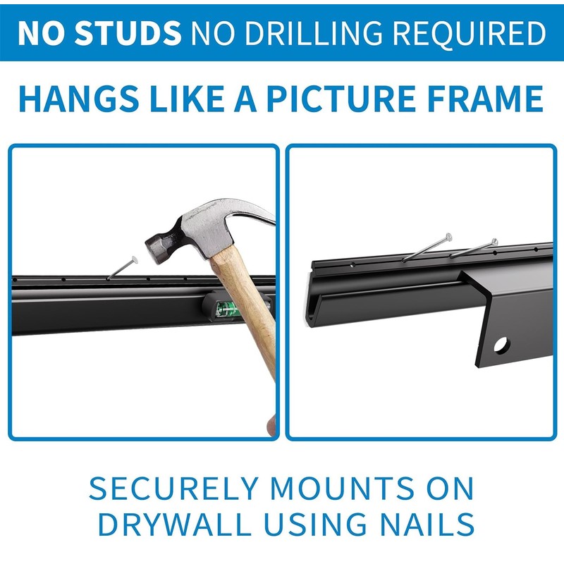 Antimbee Studless Drywall TV Mount for 32-75 inch TVs, No
