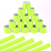 JSMTKJ 20 pieces reflective bands, snap bracelets, reflective snap bracelet,