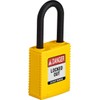 Brady (NYL-YLW-38PL-KA3PK) SafeKey Nylon Lockout Padlock with Nylon Shackle 38.00