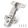 Furniware Set of 2 Middle Stop Cabinet Hinges, Opening Angle