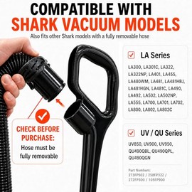 Replacement Hose Compatible with Shark LA502 LA322 LA300 Replacement Parts, UV950 UV900 UV850 LA702 LA700 LA555 LA401 Vacuum Hose for Navigator Lift Away Attachment Accessories