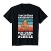 Kids First-class school child sloth with school cone, first day