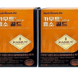 뉴트리원 카무트 효소 골드 30포 2박스 2개월분(SH) NutriOne Kamut Enzyme Gold 30 Packs 2 Boxes 2 Months Supply(SH)