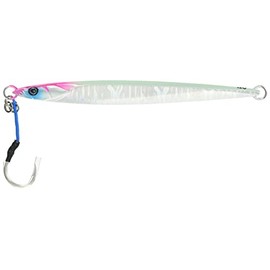 JACKALL G204 Metal Jig, Bumble Jig, Semi-Long, 4.2 oz (120 g), Glow Edge/Magma Wave Holo