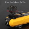 Rechargeable Work Light, Compact Rechargeable Flashlight, with 3 Modes, COB