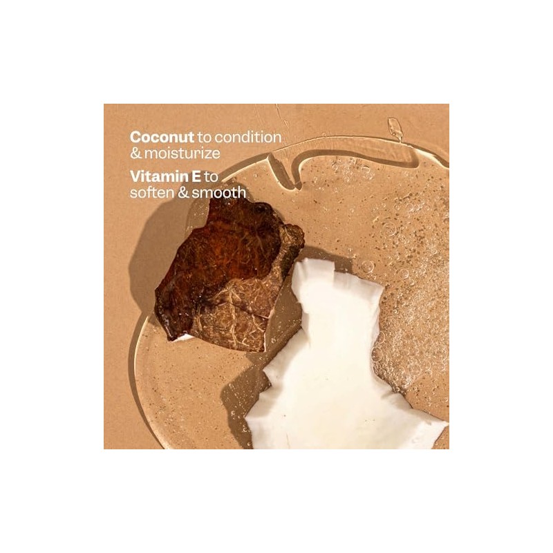 RENPURE Coconut & Vitamin E Leave-In Conditioner, 8 Ounce