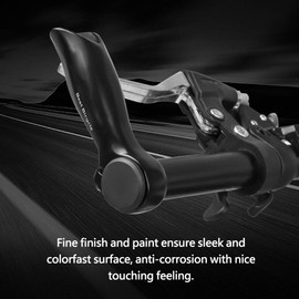 VGEBY1 Bike Handle Bar End, Aluminum Alloy Bicycle Bar End Handlebar Security Grips Bar Ends Cycling with Stoppers for Road MTB Mountain Bike