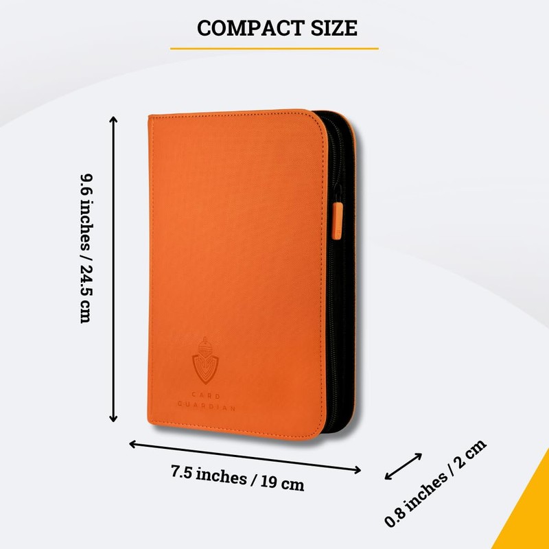 Card Guardian - Premium 4 Pocket Card Binder 160 Side