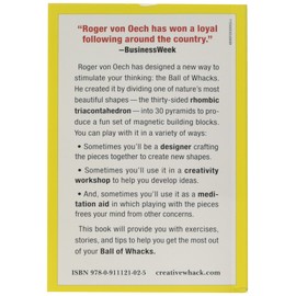 CREATIVE WHACK COMPANY Roger von Oech's Ball of Whacks, Blue