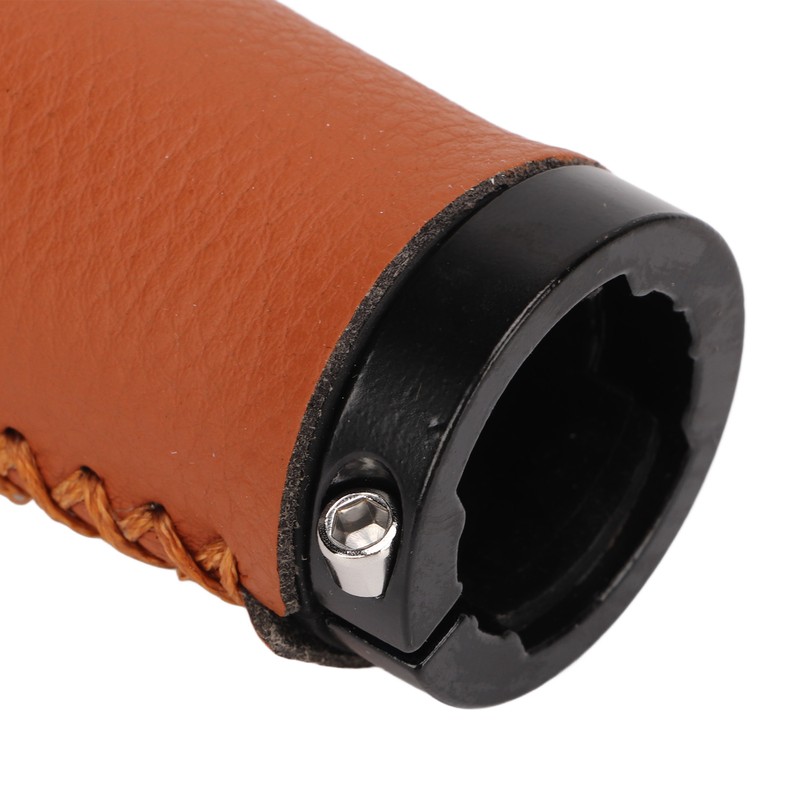 Artificial Leather Bicycle Grips Liquid Silicone Palm Pad Shock Absorption