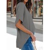 Dokotoo 2024 Fashion Shirts for Women Dressy Casual Solid Spring
