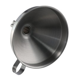 gifthub Stainless Steel Funnel Kitchen Oil Liquid Funnel Metal Funnel with Detachable Filter Wide Mouth Funnel for Canning Kitchen Tools