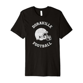 Doraville Football Distressed 1980's Retro P.E.Dept Style Premium T-Shirt