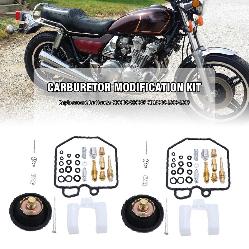 SYOWADA 4 Packs Carburetor Rebuild Kit Replacement for Honda Cb900C