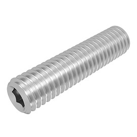 SECCARO 20 Pcs M8 x 35mm Stainless Steel V2A VA A2 DIN 913 ISO 4026 Hex Socket Set Screw