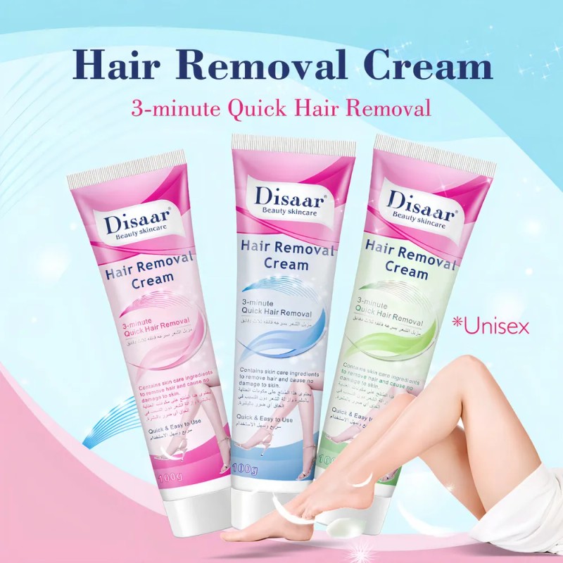 Crema Depilación Rápida Para Piernas/axilas Piel Suave 100g Piel Seca