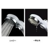 Kakudai 366-331-W Relax-Stop Shower Hose Set, White, 4.9 ft (1.4