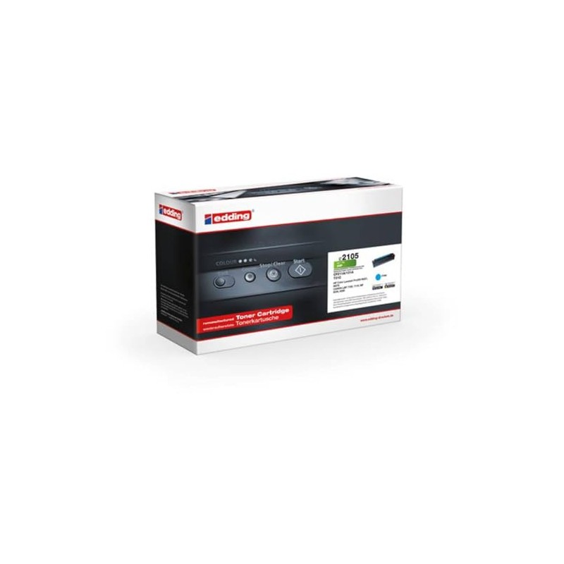 edding Toner EDD-2105 – Cyan – Yield 1800 Pages –