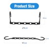 Rainberg 12pcs Magic Clothes Hangers Space Savers, Coat Hangers Space