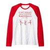 Classic Cincinnati Baseball Fan Retro Raglan Baseball Tee