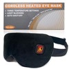 Kivdes Cordless Heated Eye Mask for Dry Eyes, Electric USB