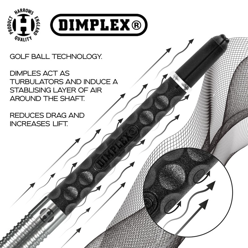 Harrows Darts 4 x Sets Dimplex Dart Shafts and Dimplex