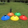 10 Training Discs Soccer Markers Fitness Exercise Sport Cones Rugby